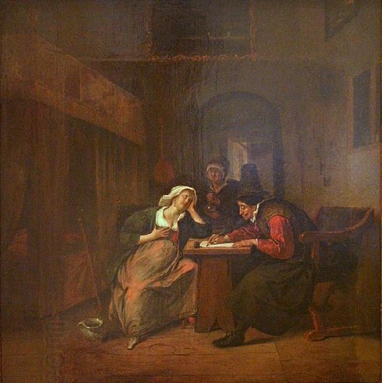 Jan Steen Physician and a Woman PatientPhysician and a Woman Patient China oil painting art